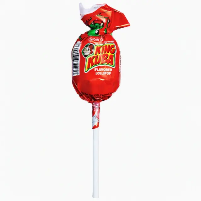 Mr Berry King Kuba Strawberry Lollipop
